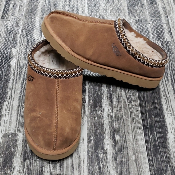 UGG Other - UGG CHESTNUT TASMAN CLOG SLIPPERS